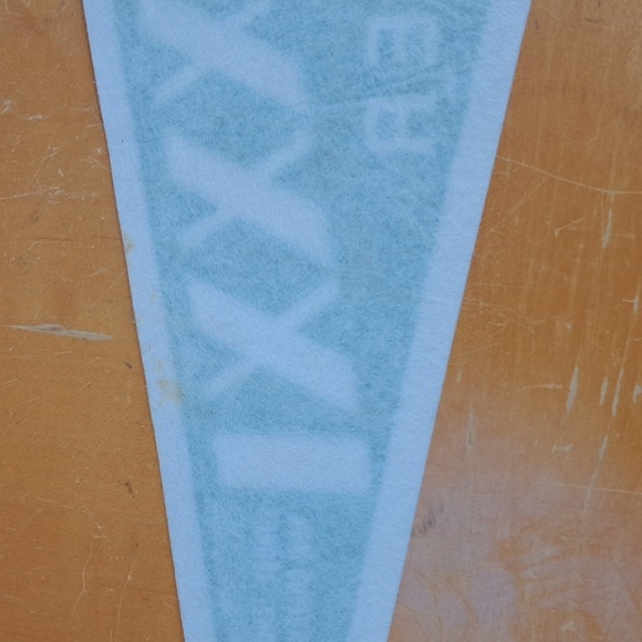 Vintage 50s & 1997 set of 2 Green Bay Packers NFL team wool & felt pennants - Picture 9 of 10